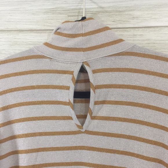 ANTHRO VANESSA VIRGINIA STRIPED TURTLENECK TUNIC - Picture 12 of 14